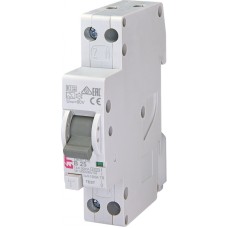 Diferențial RCBO KZS-1M 1p+N A B25/0.03 6kA,ETI Diferențial RCBO KZS-1M 1p+N A B25/0.03 6kA,ETI