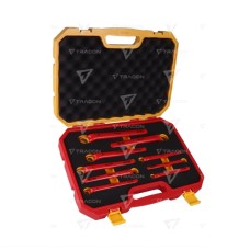 Set de chei inelare, izolate la 1000 V, 9 buc Set de chei inelare, izolate la 1000 V, 9 buc