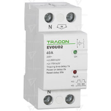 Releu automat de recuplare la creşterea/ scăderea tensiunii monofazat EVOUO2 Releu automat de recuplare la creşterea/ scăderea tensiunii monofazat EVOUO2